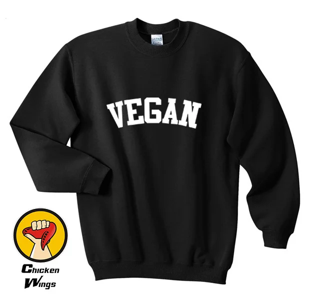  VEGAN Fashion Hipster Top Sweatshirt Unisex More Colors XS - 2XL