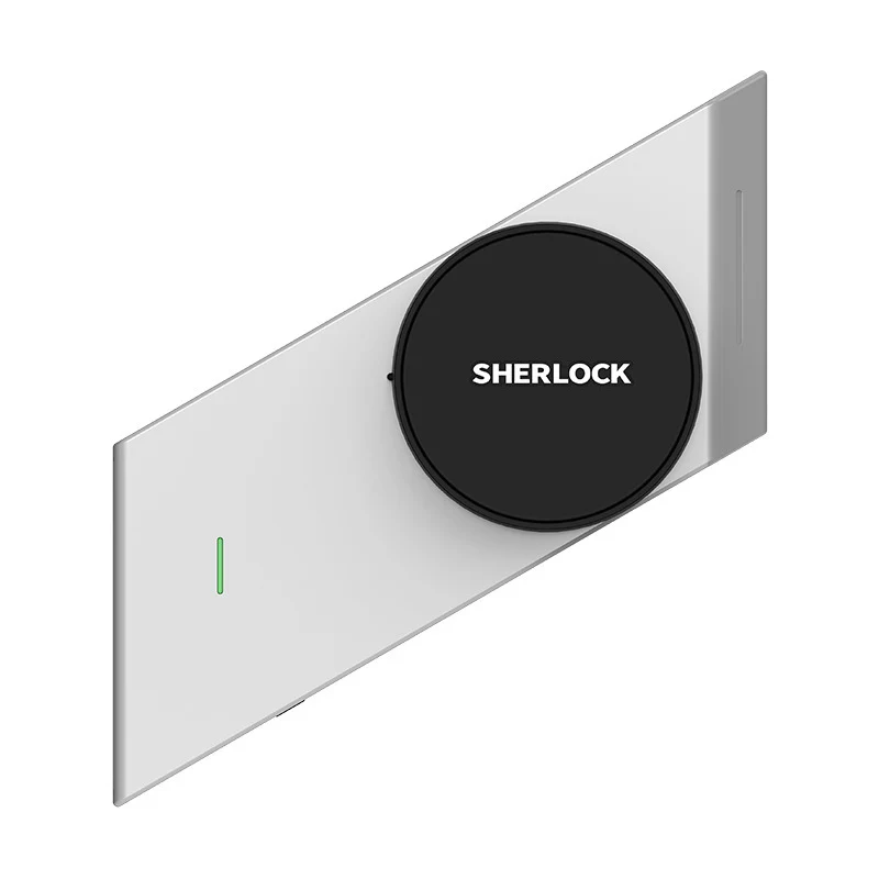 Silver Right S2 серебристый/черный Шерлок замок S2 обновление Bluetooth телефон приложение управления Smart lock Keyless Поддержка удаленного электронный ключ двери замок - Цвет: Silver Right