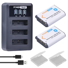 2 шт. 1600 мАч NPBX1 NP BX1 NP-BX1 батареи + светодиодный 3 Порты и разъёмы USB Зарядное устройство для sony DSC-RX100 DSC-WX500 HX300 WX300 HDR AS100v AS200V