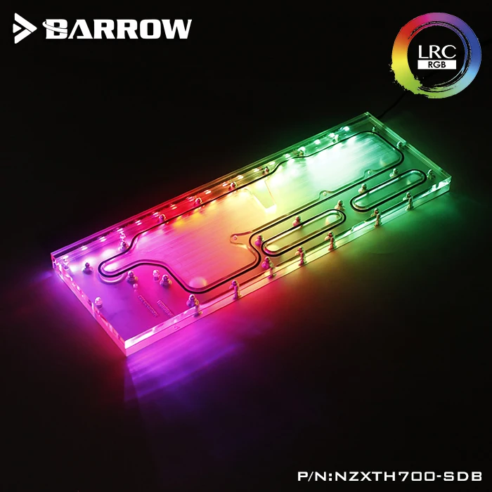 Резервуар для воды Barrow NZXT H700 чехол компьютера прямоугольная зеркальная