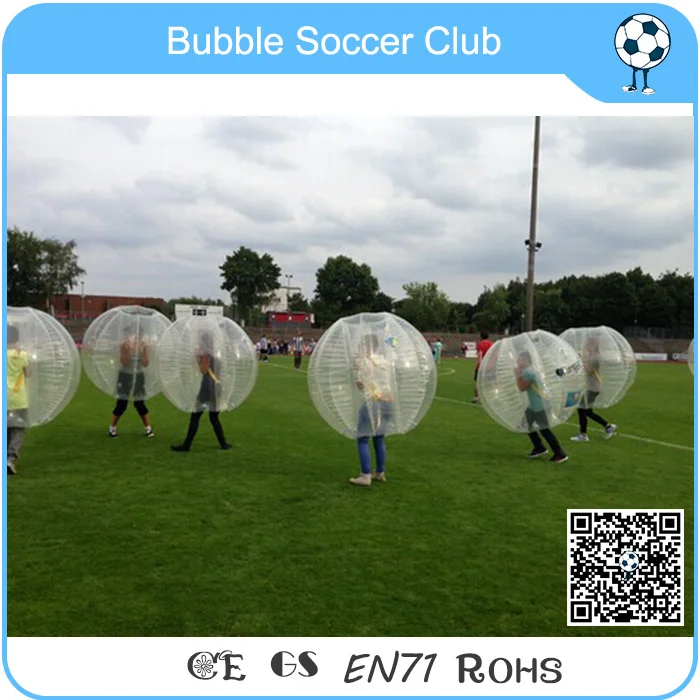 

Wholesale 6 pcs(3 Red +3 Blue+1 Pump) Factory Price Human 1.2m Inflatable Bumper Ball, Bubble Soccer, Bubble Football For Sale