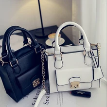 2016 New Fashion Women Handbags Famous Vintage Brand Design Ladies Luxury Bags Horseshoe Buckle Totes