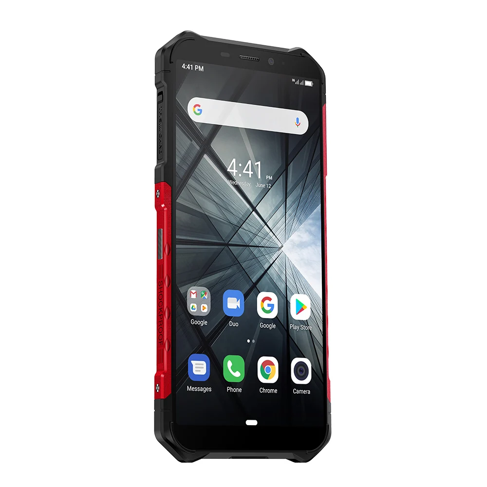 Ulefone Armor X3 прочный водонепроницаемый смартфон 5,5 дюймов Android 9,0 MT6580 2 ГБ 32 ГБ Face ID 8MP 5000 мАч 3g открытый мобильный телефон