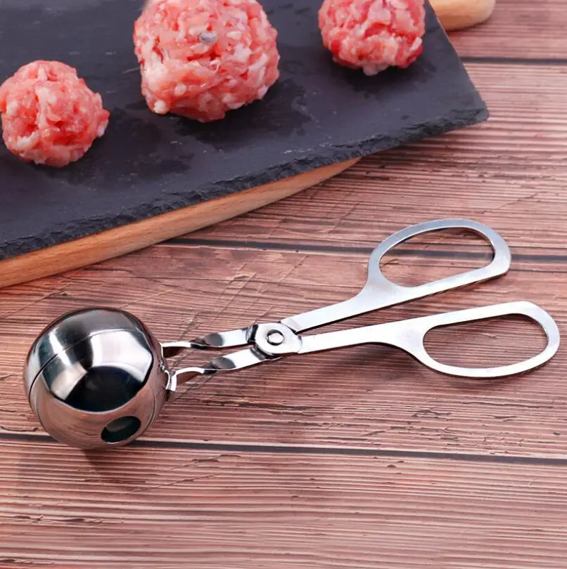 100 шт/лот устройство для приготовления мясных шариков форма-зажим meatball maker кухонные аксессуары LX1751