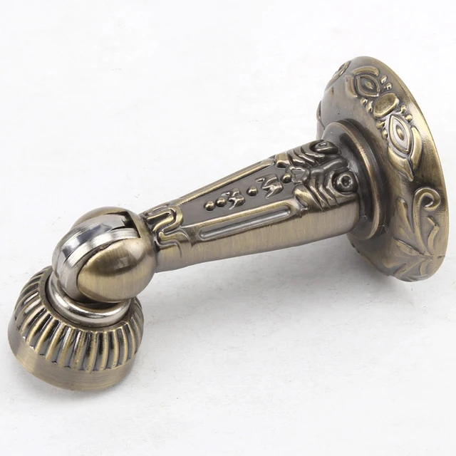 Vintage Bronze Zinc Alloy Magnetic Door Stopper Holders Catch Floor Vintage Bronze Zinc alloy Magnetic Door Stopper Holders Catch Floor Wall Mounted Doorstop Door Hardware - Vintage Bronze Zinc Alloy Magnetic Door Stopper Holders Catch Floor
