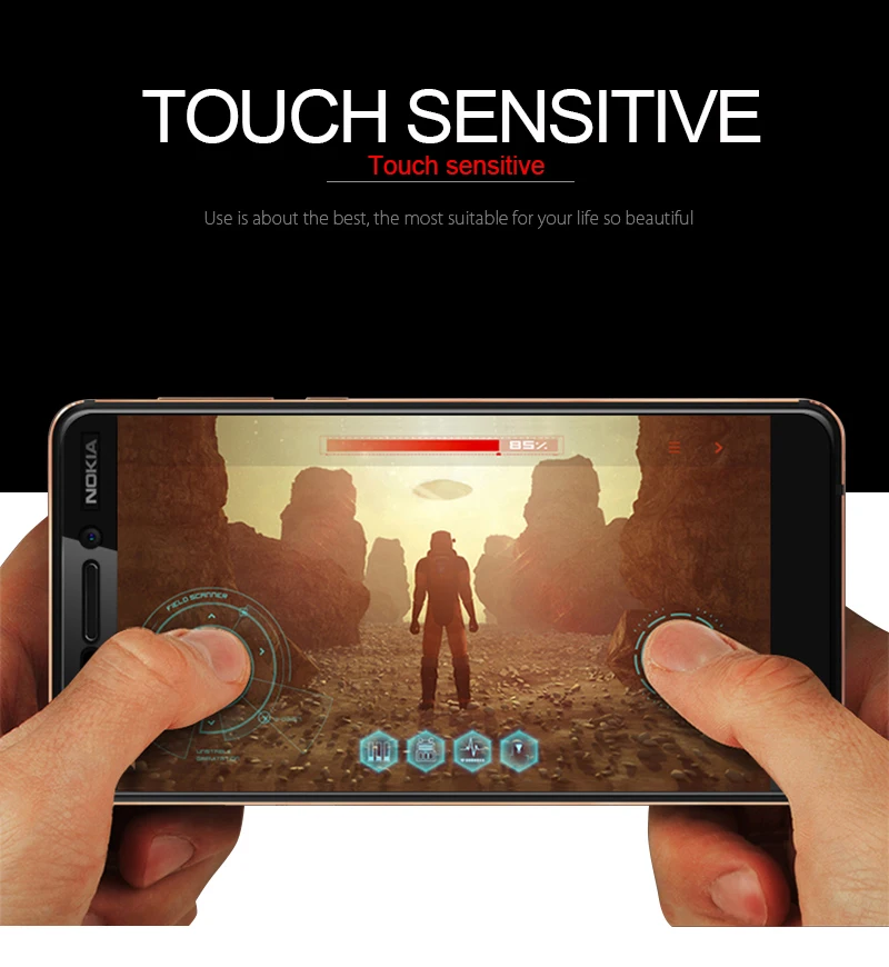 TOMKAS Glass For Nokia 5 3 8 Screen Protector Tempered 9H Hardness Anti Shatter Film For Nokia 5 3 6 7 8 Screen Protector