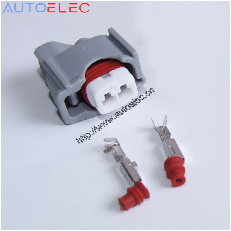 200 комплектов 2 Pin Denso 850cc автомобильный EFI гнездовой разъем 6189 0611 регулятор