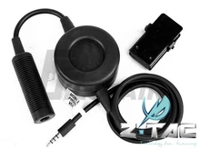 ZTactical TCI PTT for Yaesu Version Tactical Airsoft Hunting Military Radio Walkie Talkie Headset kenwood baofeng UV5RE Motorola