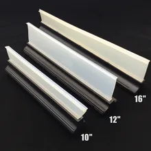 1 шт., экологически чистый силиконовый очиститель воды, черная ручка, скребок для мытья, очистка окон, качество w/японский стандарт, 3 Размер 10 12 16 В