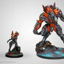 [Loong Way Miniatures] Corvus Belli Infinity 0681 Аватар 32 мм Металлические Миниатюрные