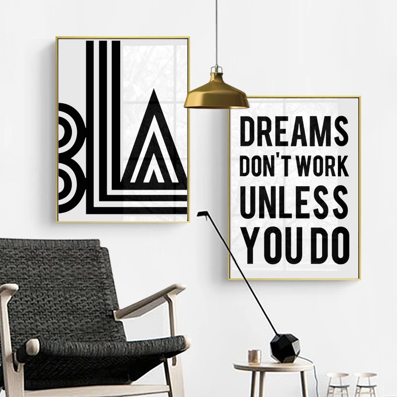 Abstract-Minimalist-Quotes-Canvas-Painting-Black-White-Nordic-Scandinavian-Wall-Art-Picture-Poster-Print-Living-Room (2)