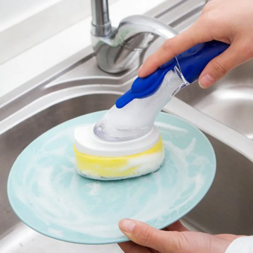 

2018 New Cleaning Brushes Kichen Cleaner Wash Tool For Tablewares Cleaning Tool