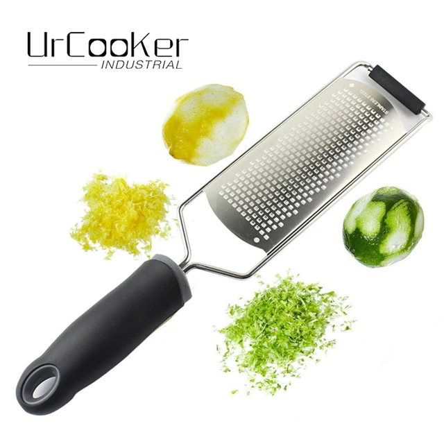 Cheese Zester Microplane Grater Lemon Zester For Citrus Hard Ginger Cinnamon Nutmeg Chocolate