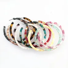 UJBOX Японский Корейский Топ ацетат серьги-кольца для женщин Разноцветные удивительные уксусная кислота массивные вечерние серьги ювелирные изделия подарок