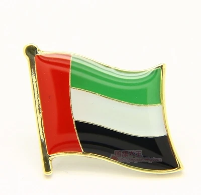 Государственный флаг Металлическая Булавка для лацканов США Арабские