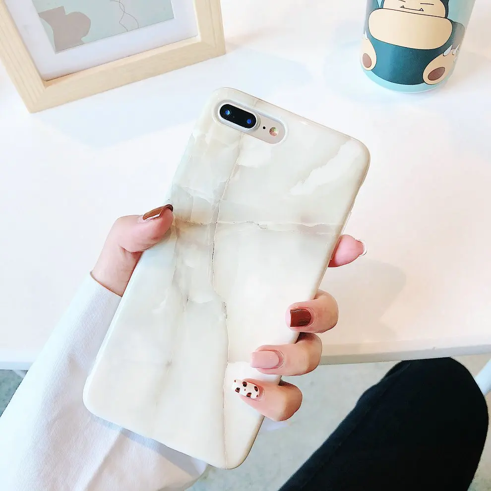 Мраморный чехол для Coque iphone 11 Pro Max 7 XS MAX чехол из мягкого ТПУ задняя крышка для iphone 6 6S 7 8 Plus iphone X XR чехол - Цвет: 13