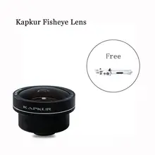Kapkur phone lens , clip-on 185 degree HD 4k fisheye lens , for Samsung/Hornor/Oneplus/Pixel/Xiaomi smartphone
