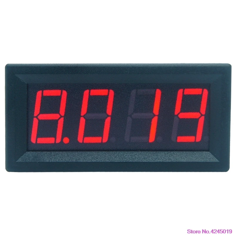 

New 0-9.999A(10A) 4-digits bit Ammeter Current Panel Meter Gauge 0.56inch Red LED