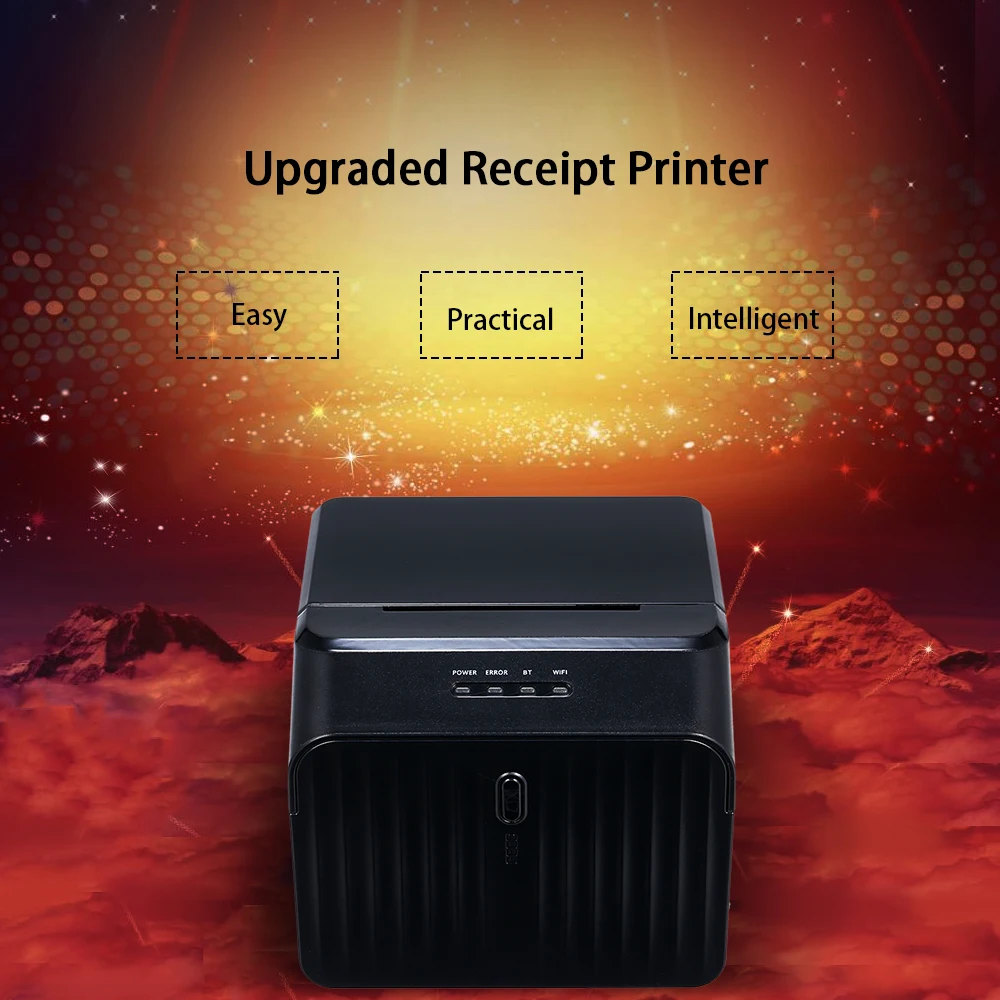 Высокое качество USB принтер термопринтер Qr код стикер клей принтер 58 мм США штекер