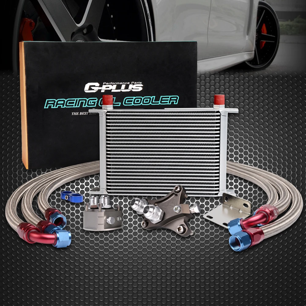 25 ROW OIL COOLER KIT FOR NISSAN Silvia S13 S14 180SX 200SX 240SX