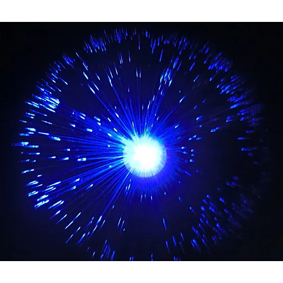 

Color Changing LED Fiber Optic Night Light Lamp Colorful Stand Home Decor