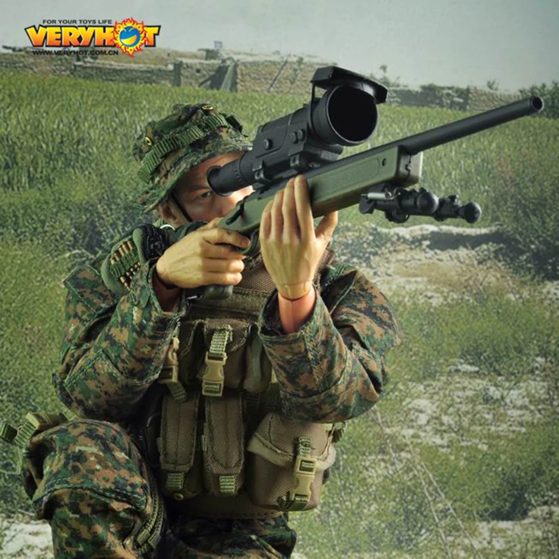 1/6 очень горячо подвижные солдат фигурку Набор аксессуаров для коллекционируемые предметы интерьера для морской Снайпер форма оборудование для 12 дюймов Солдат модель