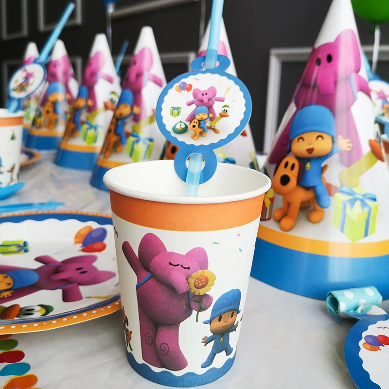 Pocoyo Party Pocoyo Birthday Pocoyo Party Supplies Pocoyo Shirt
