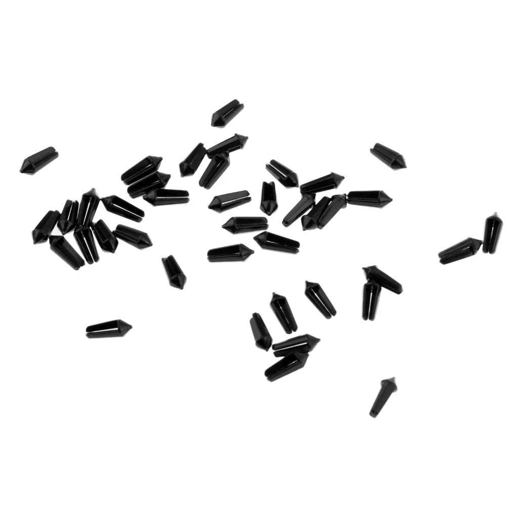 Perfeclan 40 Pieces Standard Dart Flights Protectors Replacement Accessories Lightweight and Durable Dart Flights Protectors