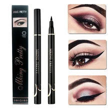 Liquid Eyeliner Pen Black Waterproof Proof Easy to Wear Pigment Eye Liner Pencil Beauty Makeup
