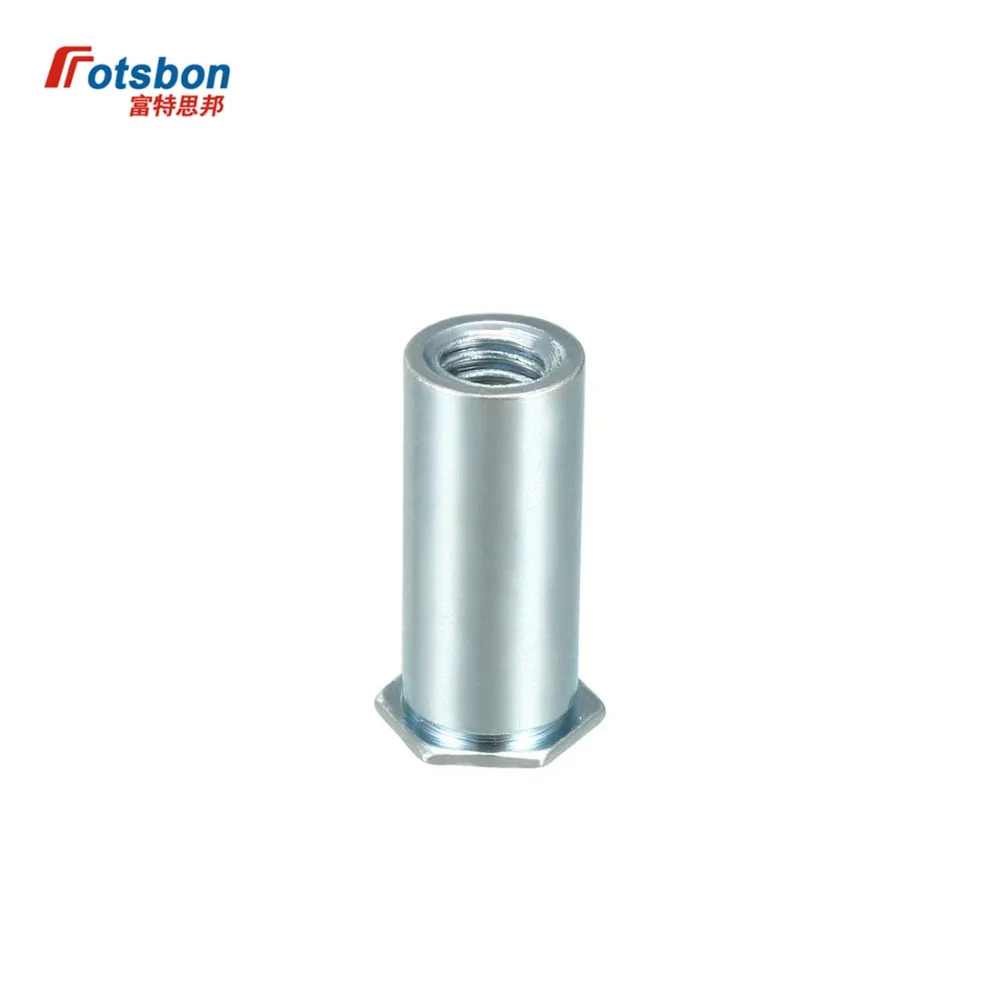 

Hexagon BSOS-M3-8 Hex Blind Hole Threaded Standoffs Self Clinching Fasteners Cabinet Sheet Metal Spacers Insert Nuts Crimped PCB