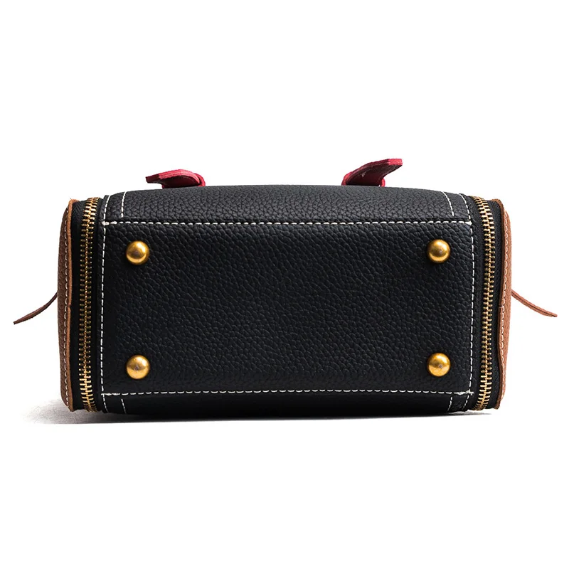 2018 JANESPRI Women Bag Handbag Tote Over Shoulder Crossbody Autumn Winter Leather Brand Panelled Casual Designer Female Bolsas (5)