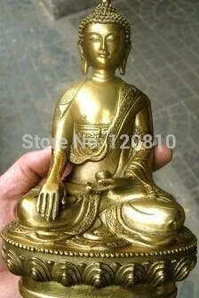 

Copper Buddha Bronze Statue In the lotus estrade