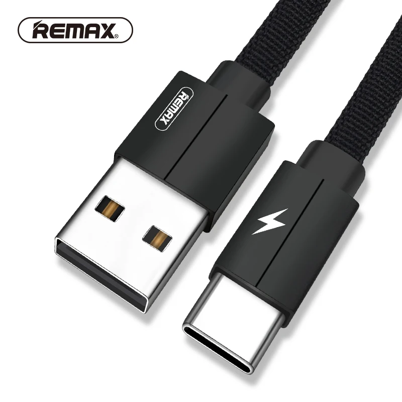 

REMAX USB Type C Data Cable Fast Charging USB C Braided Cable Type-c Charger Tranfer Cable for Xiaomi Mi5/Samsung S8 /OnePlus 2