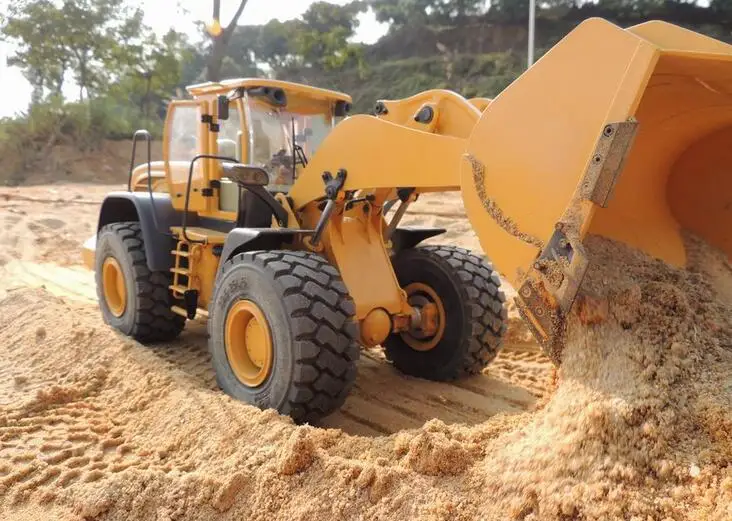 RTR Fully Metal 114 Scale RC Rock Hydraulic Loaders Tractor engineering dump Truck BIN RC8WD Tamiya Ready to Run Excavator LEIS