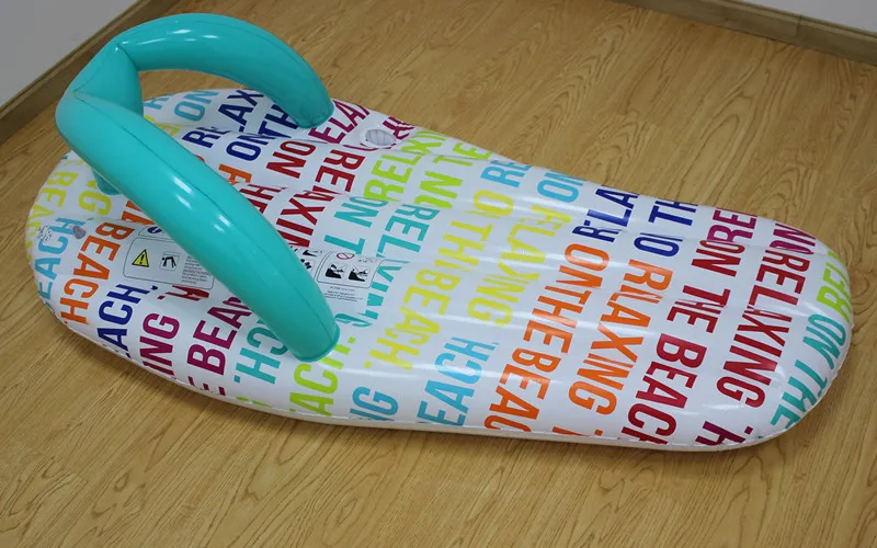 

flip flops seat chair for swimming tube pool water float inflatable party toys air huge inflatable sea Beach toys
