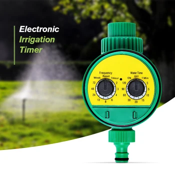 

Automatic Intelligent Electronic LCD Water Timer Rubber gasket design Solenoid Valve Irrigation Sprinkler Controller