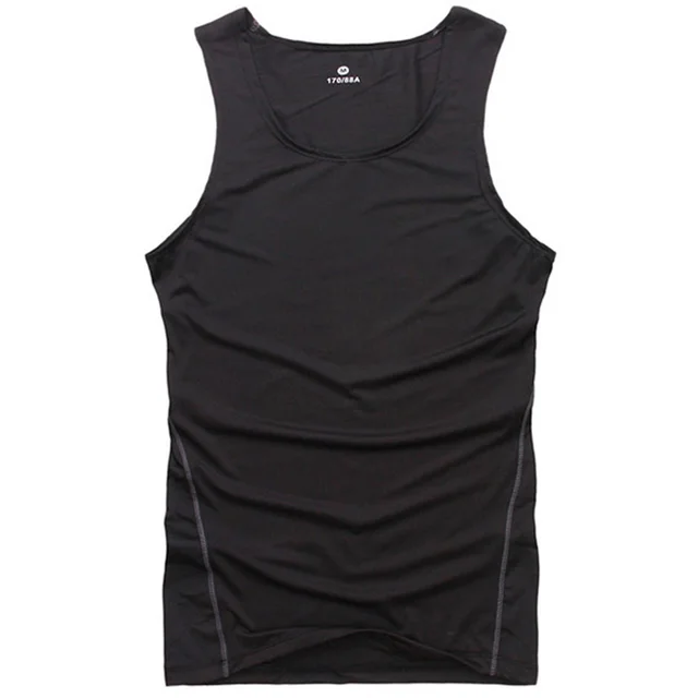 Stylish Training Vest Tight S XXL Men Vest Tops Wicking Comfortable