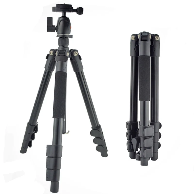 

BEXIN Aluminum Travel Portable Flexible Desktop Professional tripod camera stand with ball head For Canon Didital SLR Camera