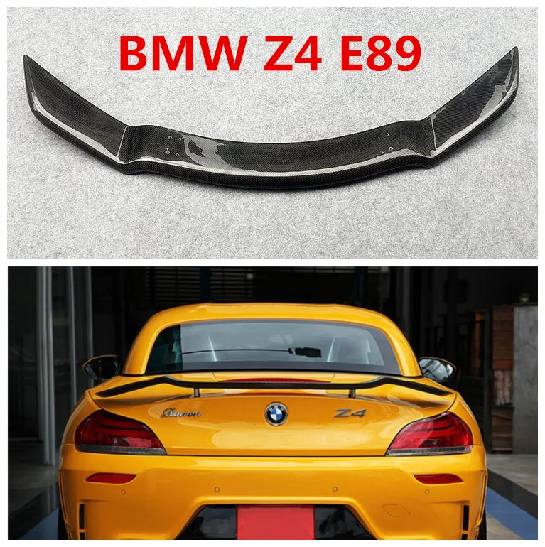 HLONGQT Carbon Fiber Spoiler For BMW Z4 E89 2009.2010.2011.2012.2013