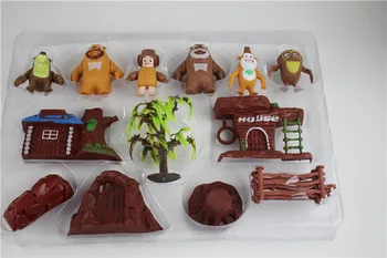 

Hot Sale Paradise Forest Scene Static Toy Bear Doll Children's toy