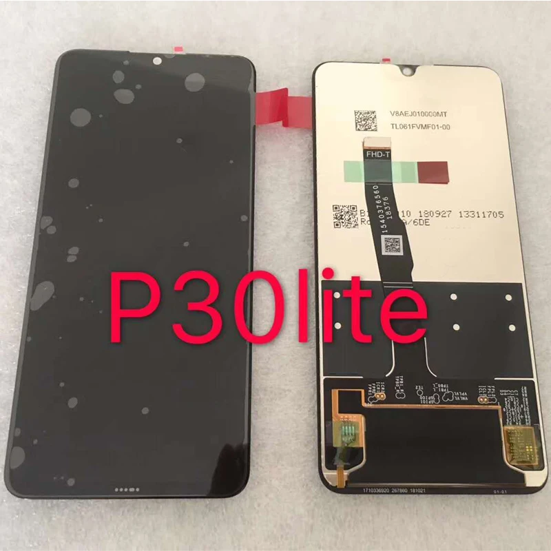 Оригинальный ЖК дисплей 2312*1080 AAA для HUAWEI P30 Lite экран Nova 4e с поддержкой 10