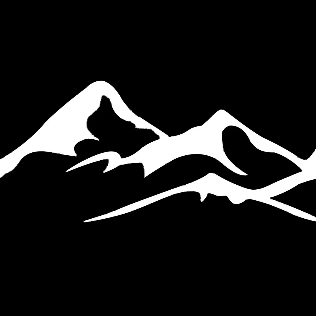 1pc 100cm Tree Mountain Forest Car Sticker SUV RV Camper Offroad Truck PET Decal