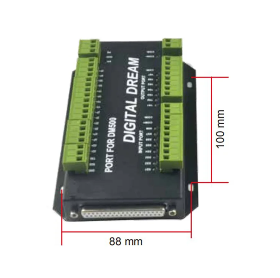 DM500 3/4-axis ручная система движения с ЧПУ контроллер Подвески 500 кГц G код CAD/CAM поддерживает USB флэш-накопитель