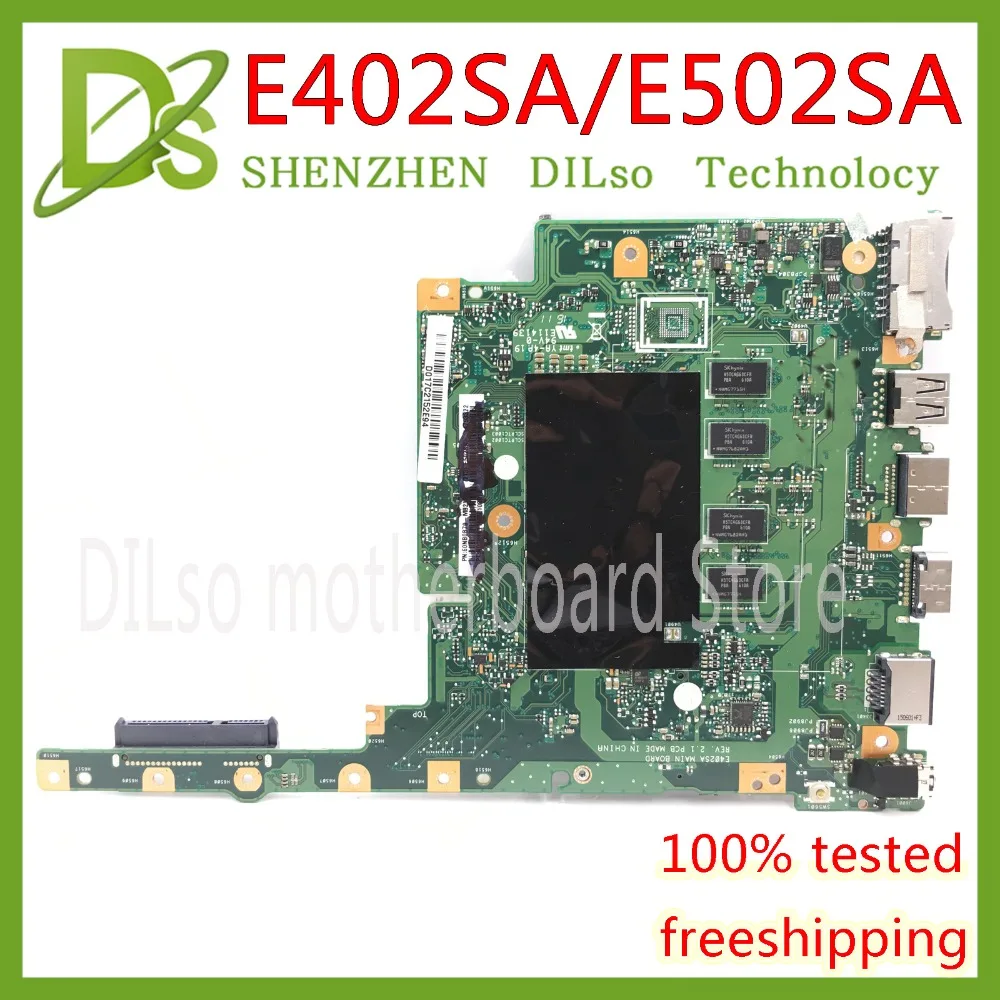 Kefu E402SA материнская плата для ноутбука ASUS E402SA E502SA Материнская плата ноутбука N3150/N3700 Процессор 4G Оперативная память первоначально Тесты материнская плата