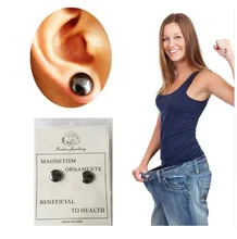 Magnetic Slimming Earrings Lose font b Weight b font Magnetic Health Bio Magnetic Therapy Magnet In