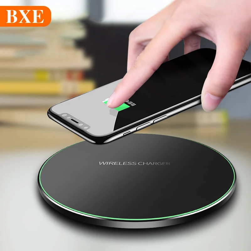 

RZP Fast Wireless Charger For Apple iPhone 11 Pro Xs Max XR X 8 Plus Samsung Note10 S9 S10 Plus Wireless Charging Phone Charger