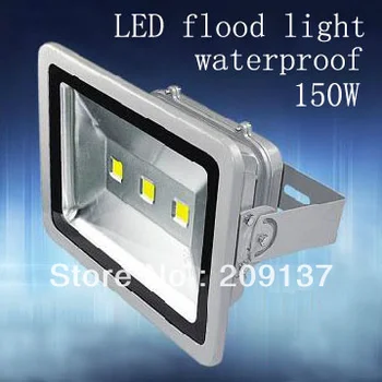 

DHL free shipping 150W LED Floodlight, new LED 150W Flood lights, CE ROHS ,waterproof IP67,AC85V-265V ,DC12V 24V