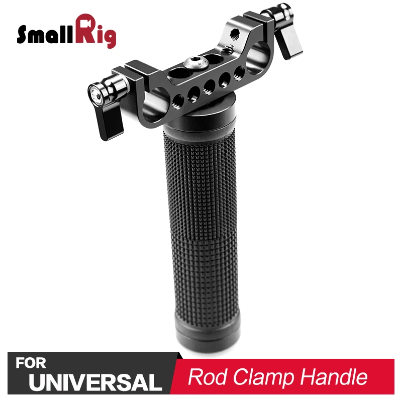 buy SmallRig DSLR Camera Handgrip 15mm Rod Clamp Handle For DSLR Shoulder Rig 1083