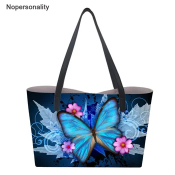 

Nopersonality 3D Flower Design Handbags Pu Leather Top Handle Women Handbags with Wallets Large Capacity Shopping Tote Bag