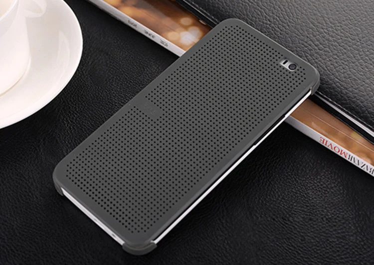 Для 2015 HTC One E8 с функцией автоматического сна Новый чехол ультра тонкий флип в